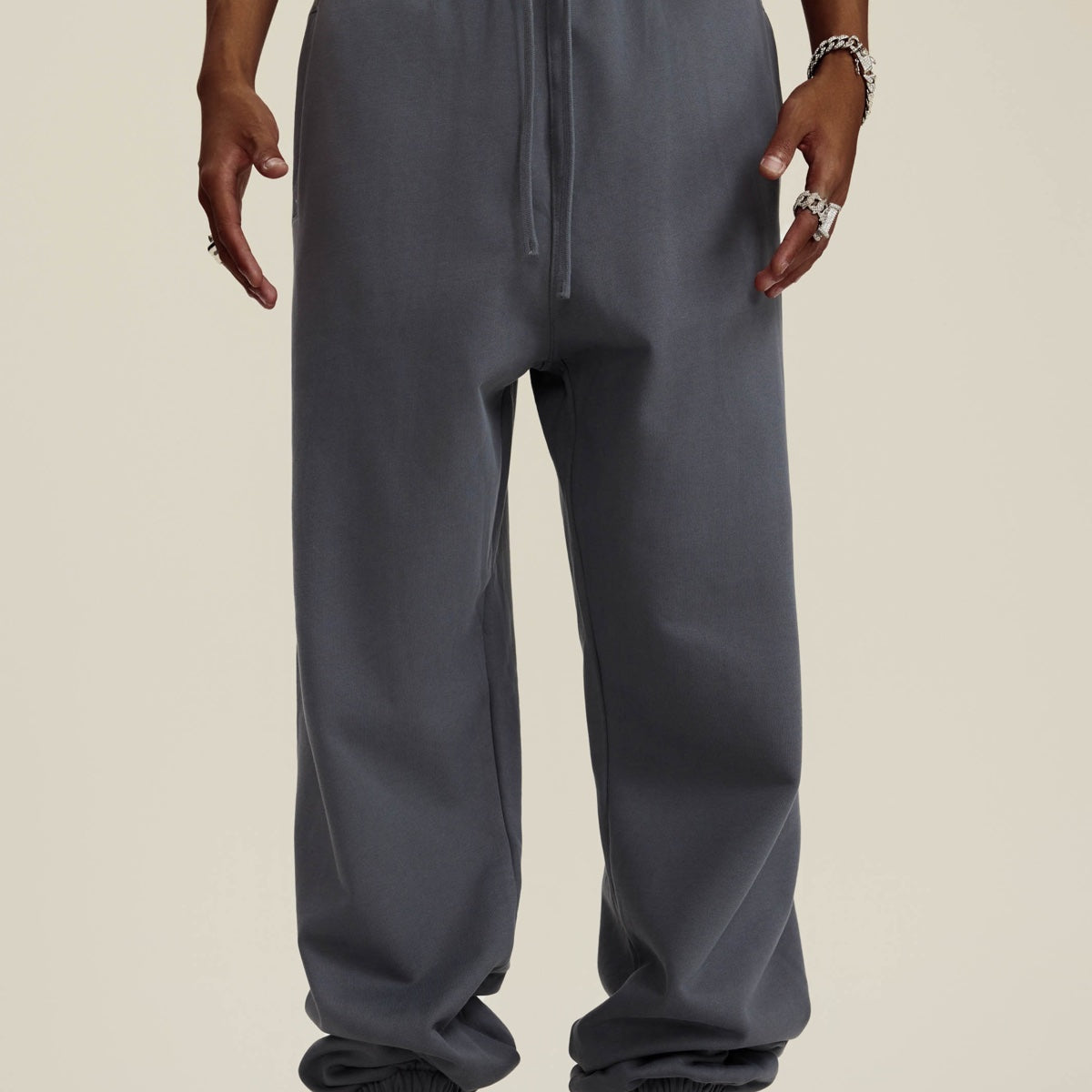 Heavyweight Casual Plush-Sweatpants(440GSM)