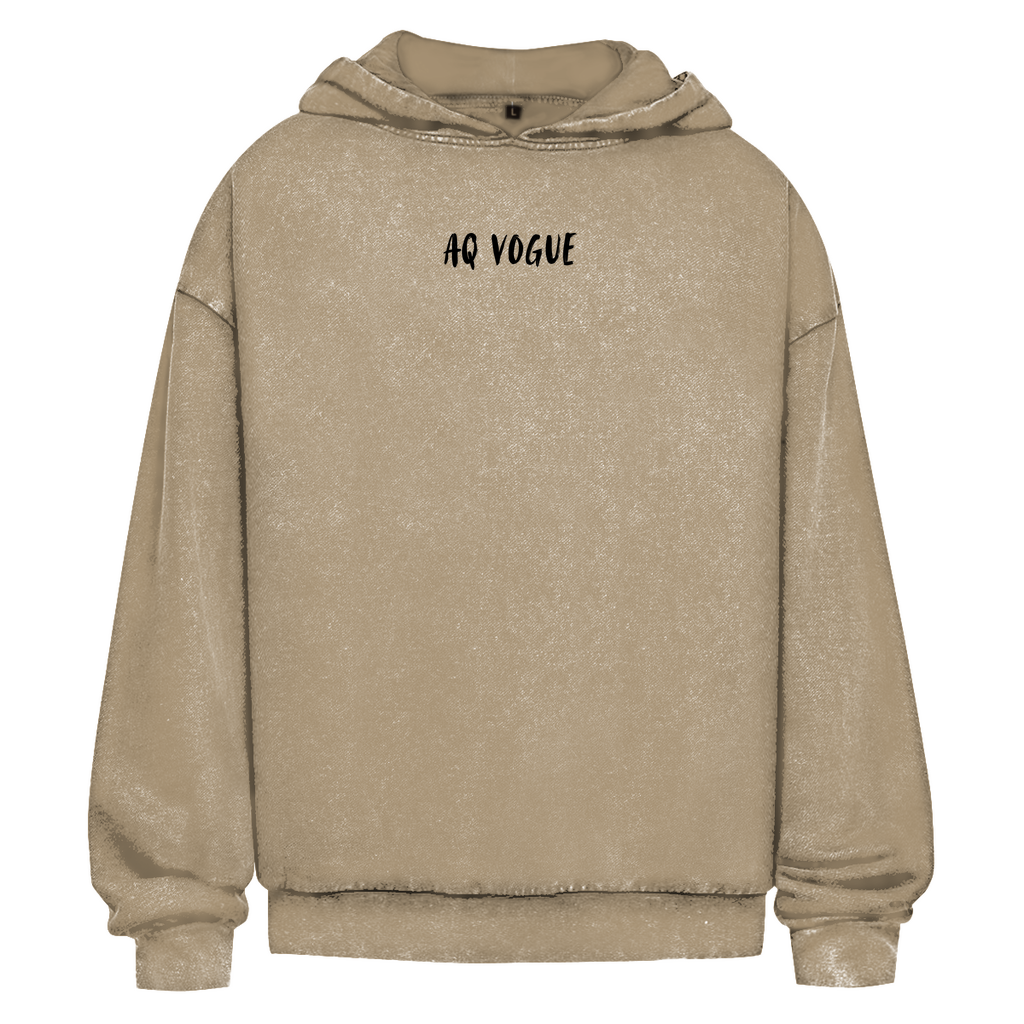 Washed Hoodie Oversize