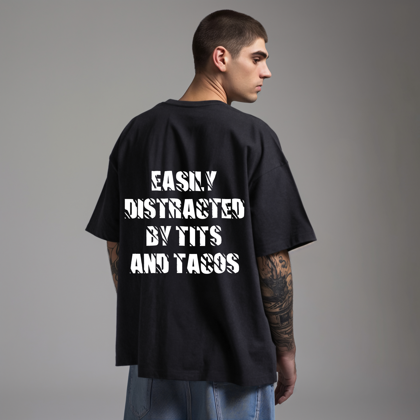 Distracted - Heavy Oversized