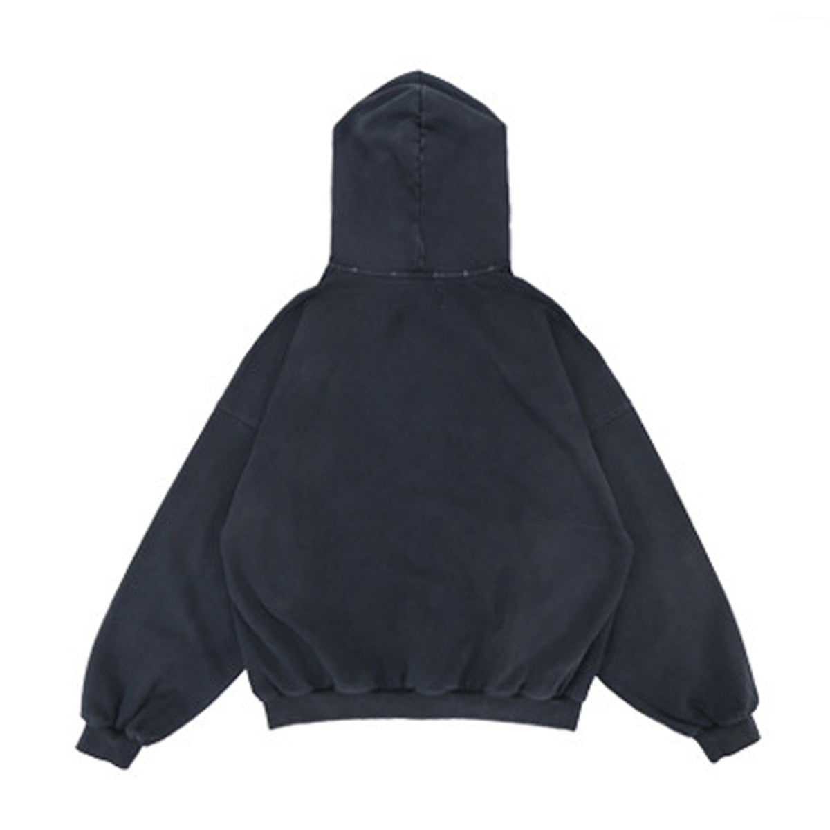 Reverse Pocket Design Distressed Hoodie (440GSM)