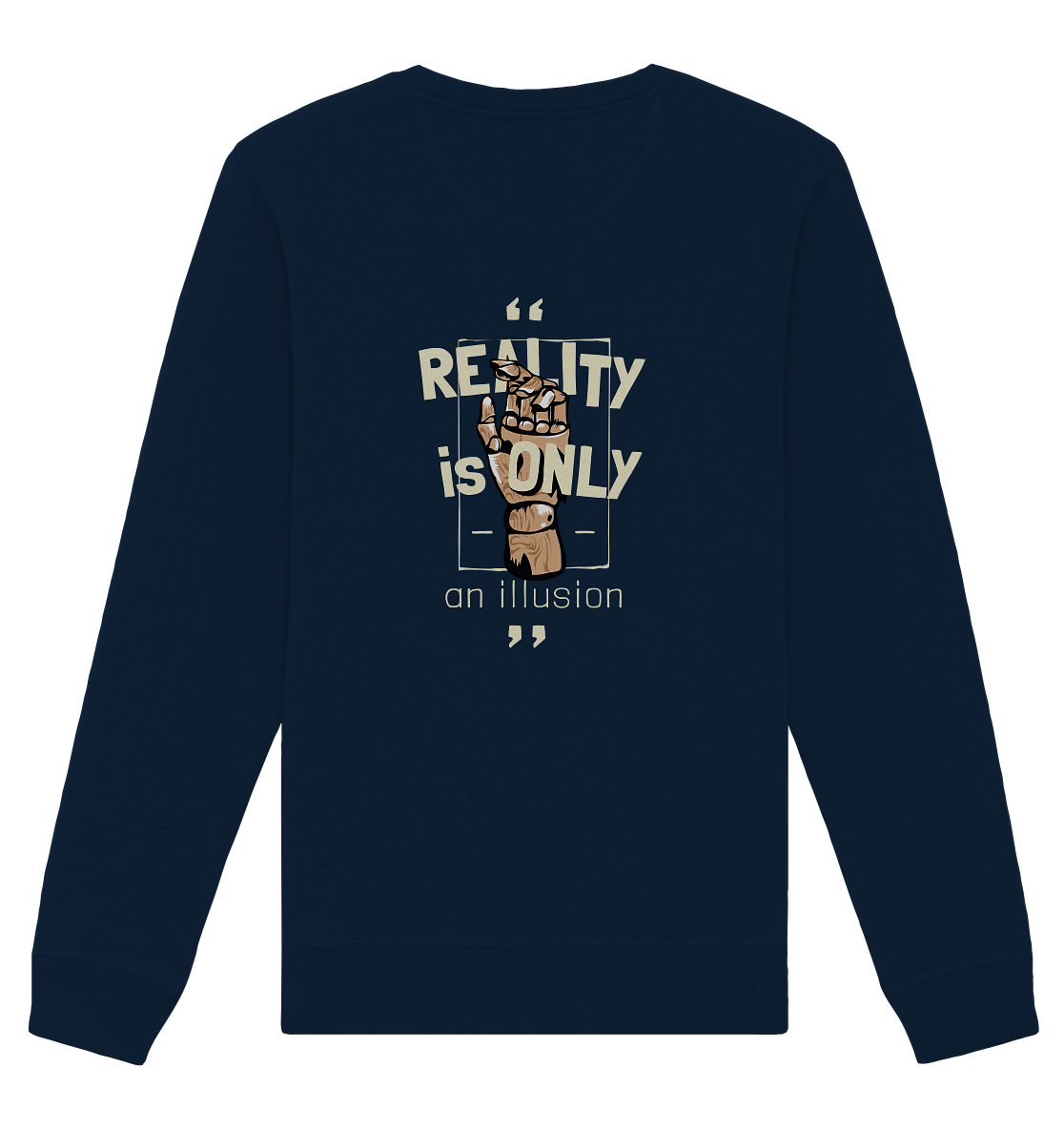Aq Vogue DTF Realty - Organic Basic Unisex Sweatshirt