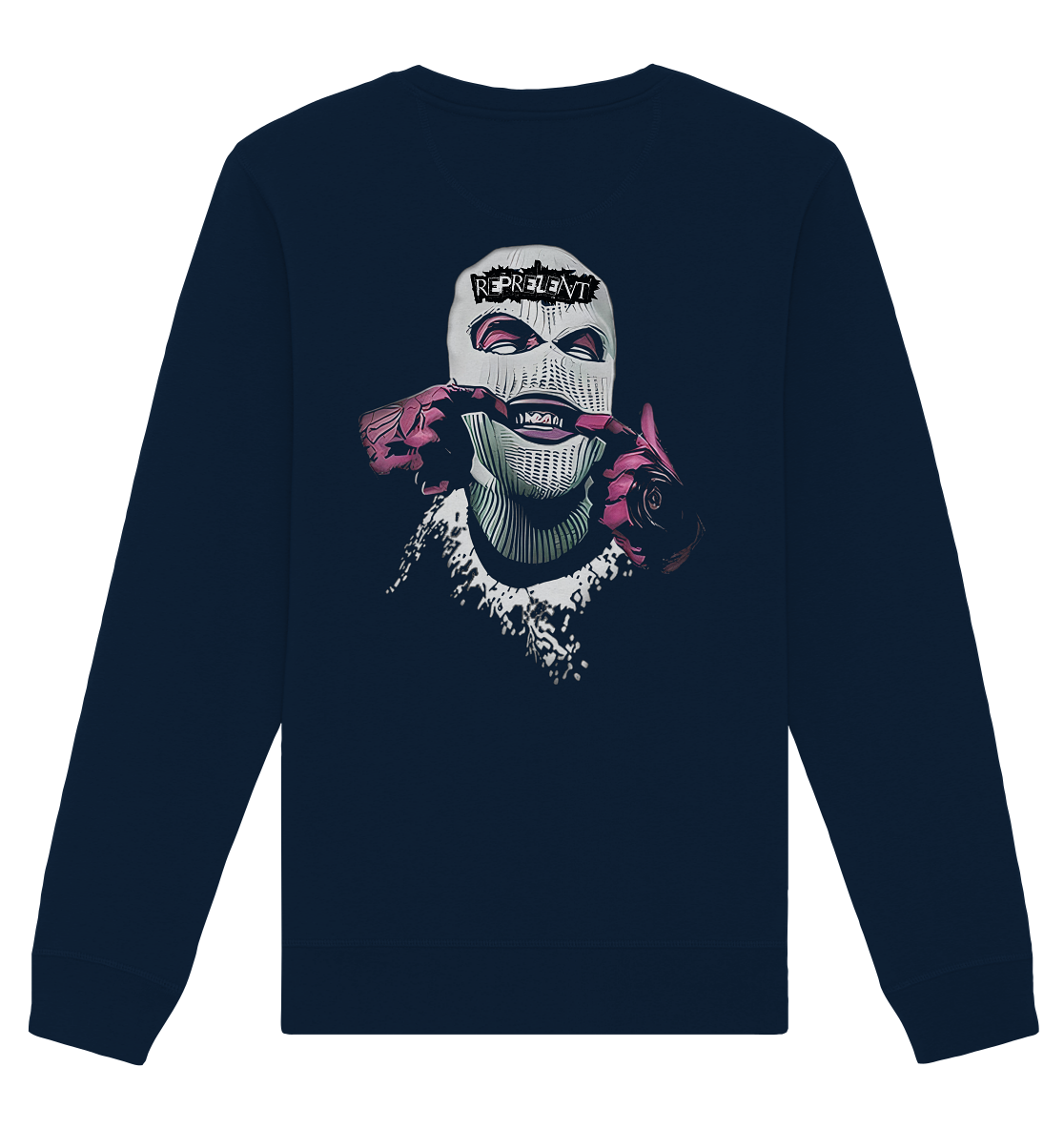 Aq Vogue DTF masked - Organic Basic Unisex Sweatshirt