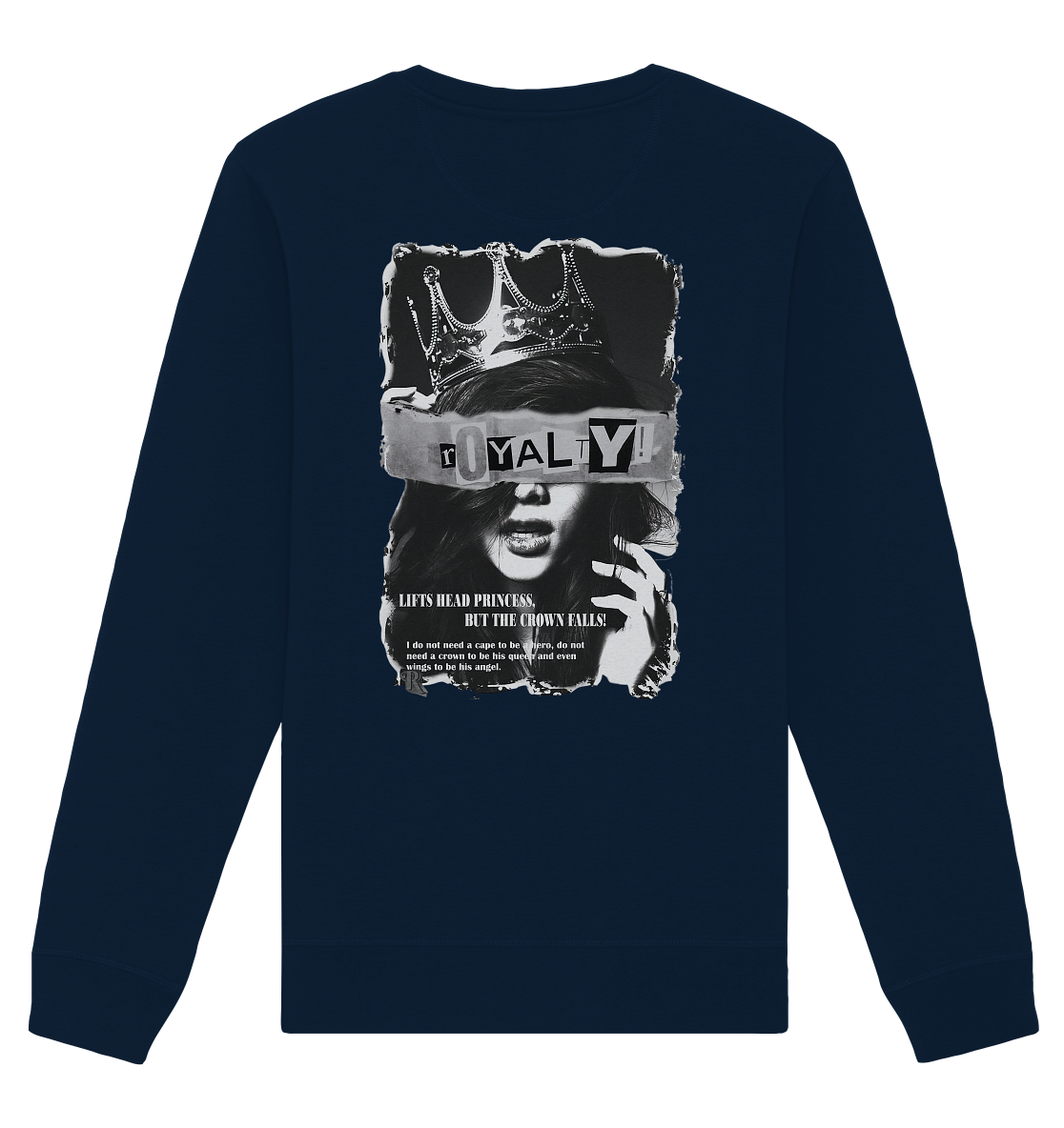 Aq Vogue DTF Royalty - Organic Basic Unisex Sweatshirt
