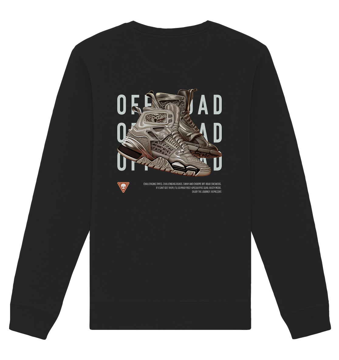 Aq Vogue DTF Sneaker - Organic Basic Unisex Sweatshirt