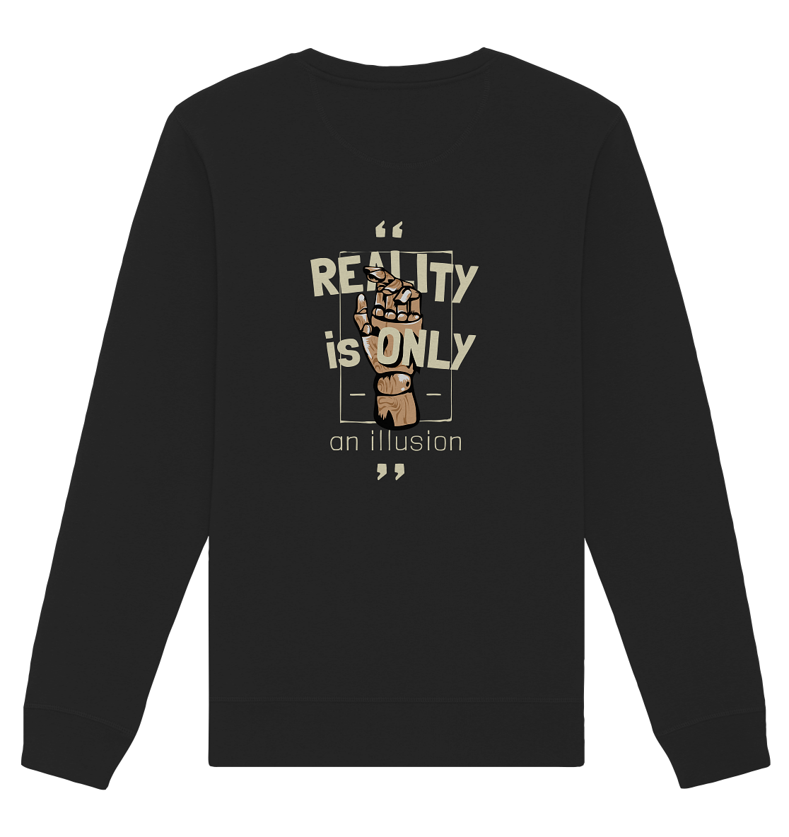 Aq Vogue DTF Realty - Organic Basic Unisex Sweatshirt