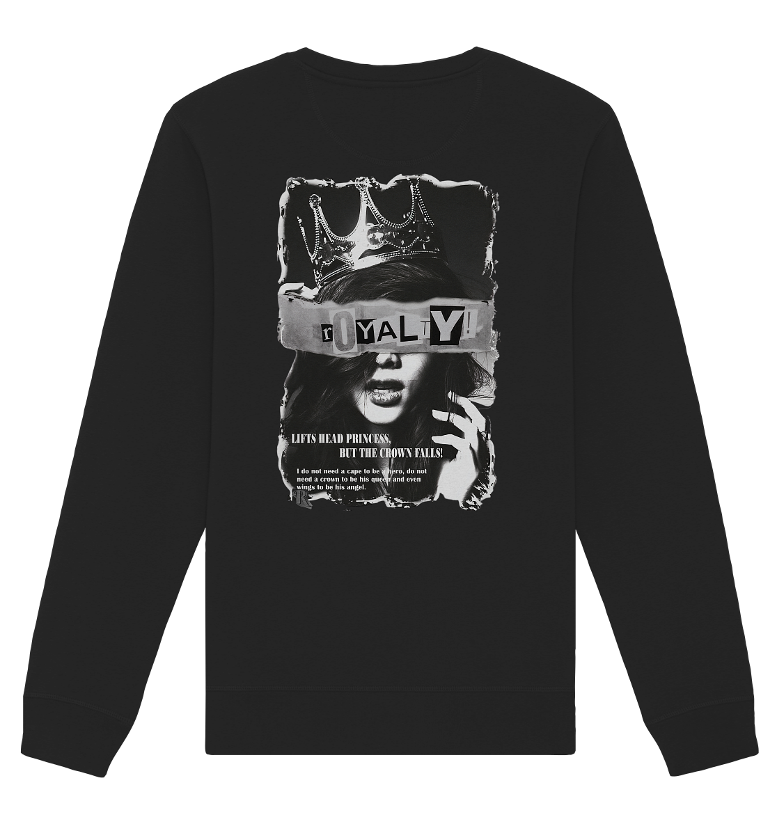 Aq Vogue DTF Royalty - Organic Basic Unisex Sweatshirt