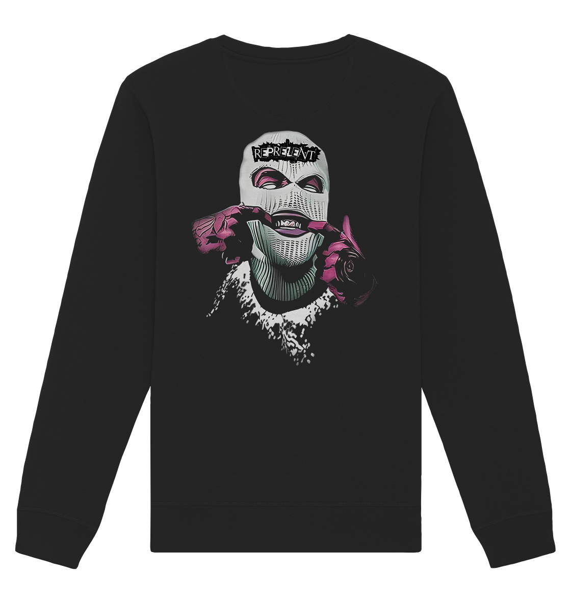 Aq Vogue DTF masked - Organic Basic Unisex Sweatshirt
