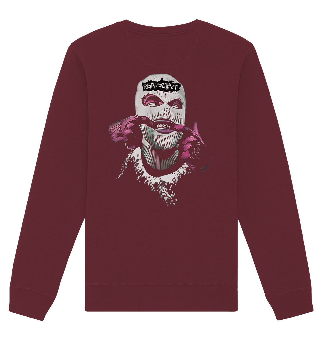 Aq Vogue DTF masked - Organic Basic Unisex Sweatshirt