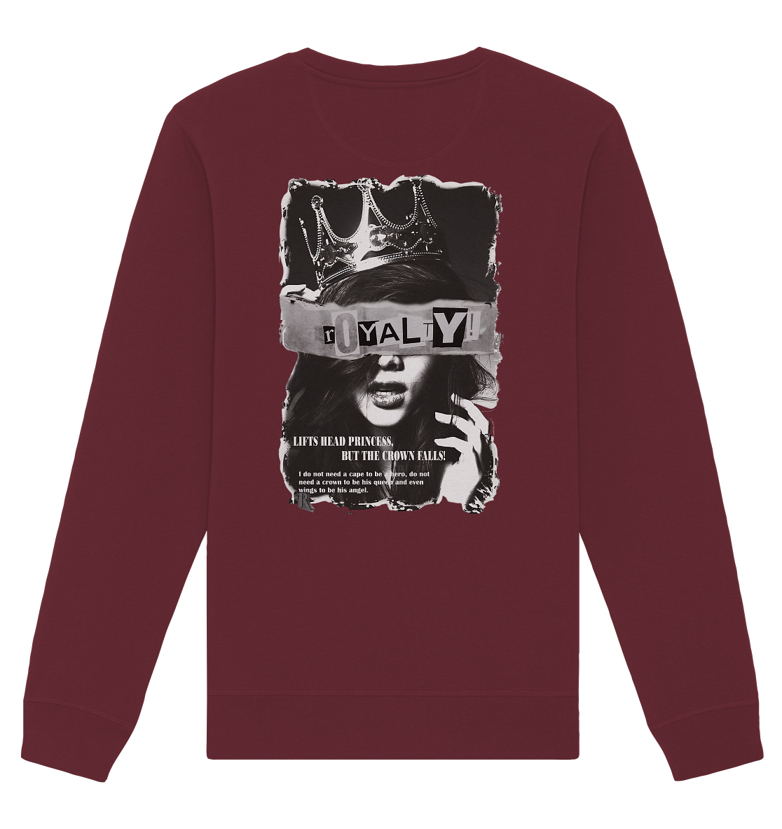 Aq Vogue DTF Royalty - Organic Basic Unisex Sweatshirt