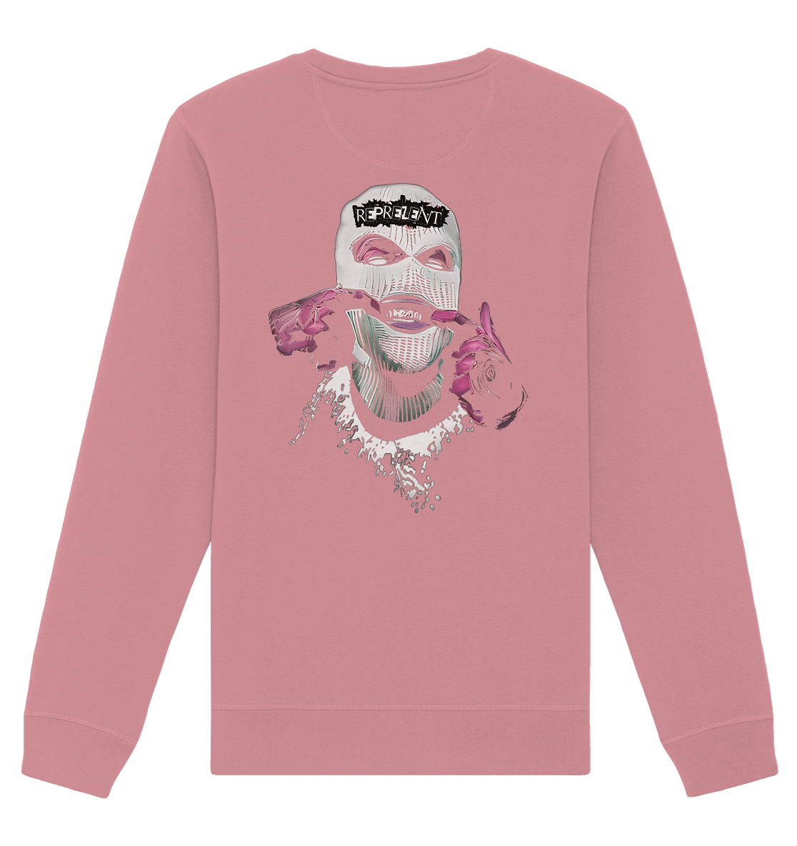 Aq Vogue DTF masked - Organic Basic Unisex Sweatshirt