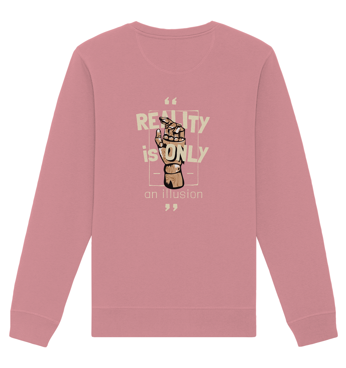 Aq Vogue DTF Realty - Organic Basic Unisex Sweatshirt
