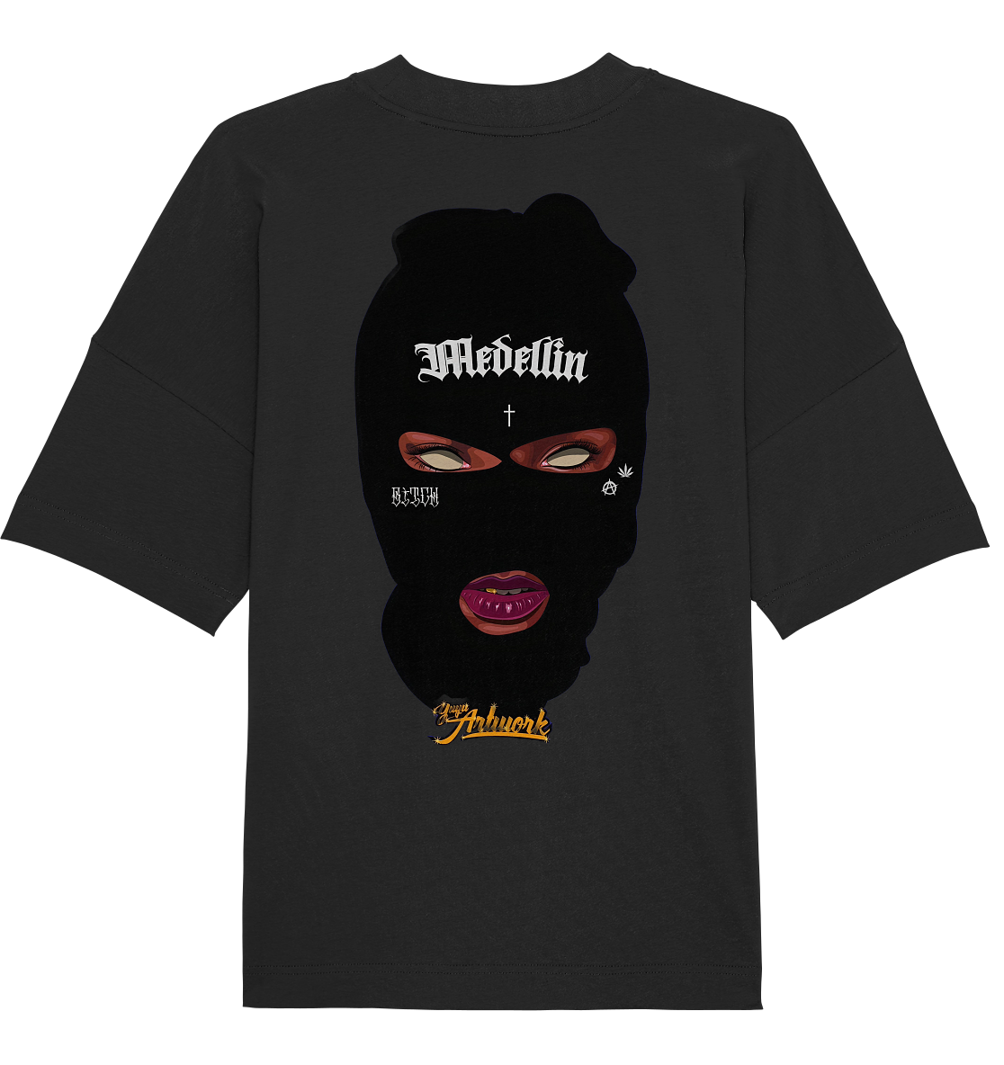 Aq Vogue DTF Rebellin - Organic Oversize Shirt