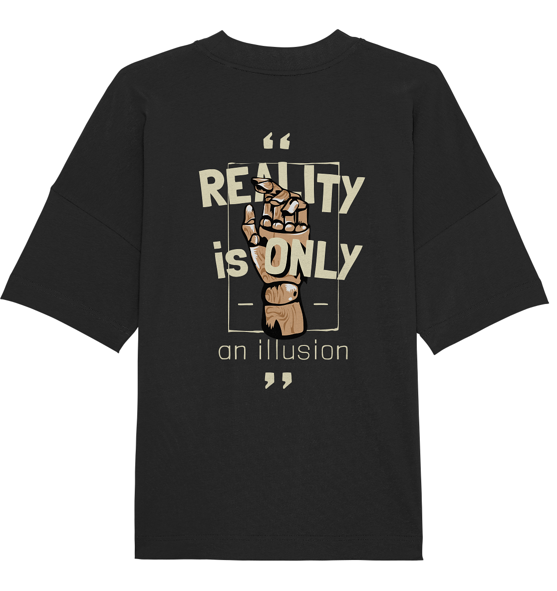 Aq Vogue DTF Realty - Organic Oversize Shirt
