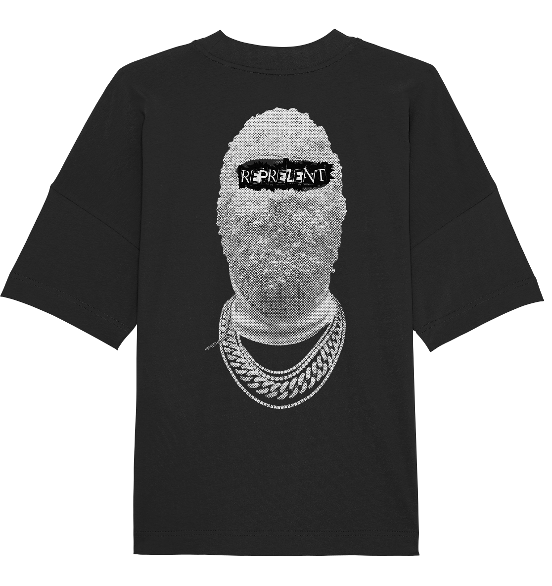 Aq Vogue DTF Represent - Organic Oversize Shirt