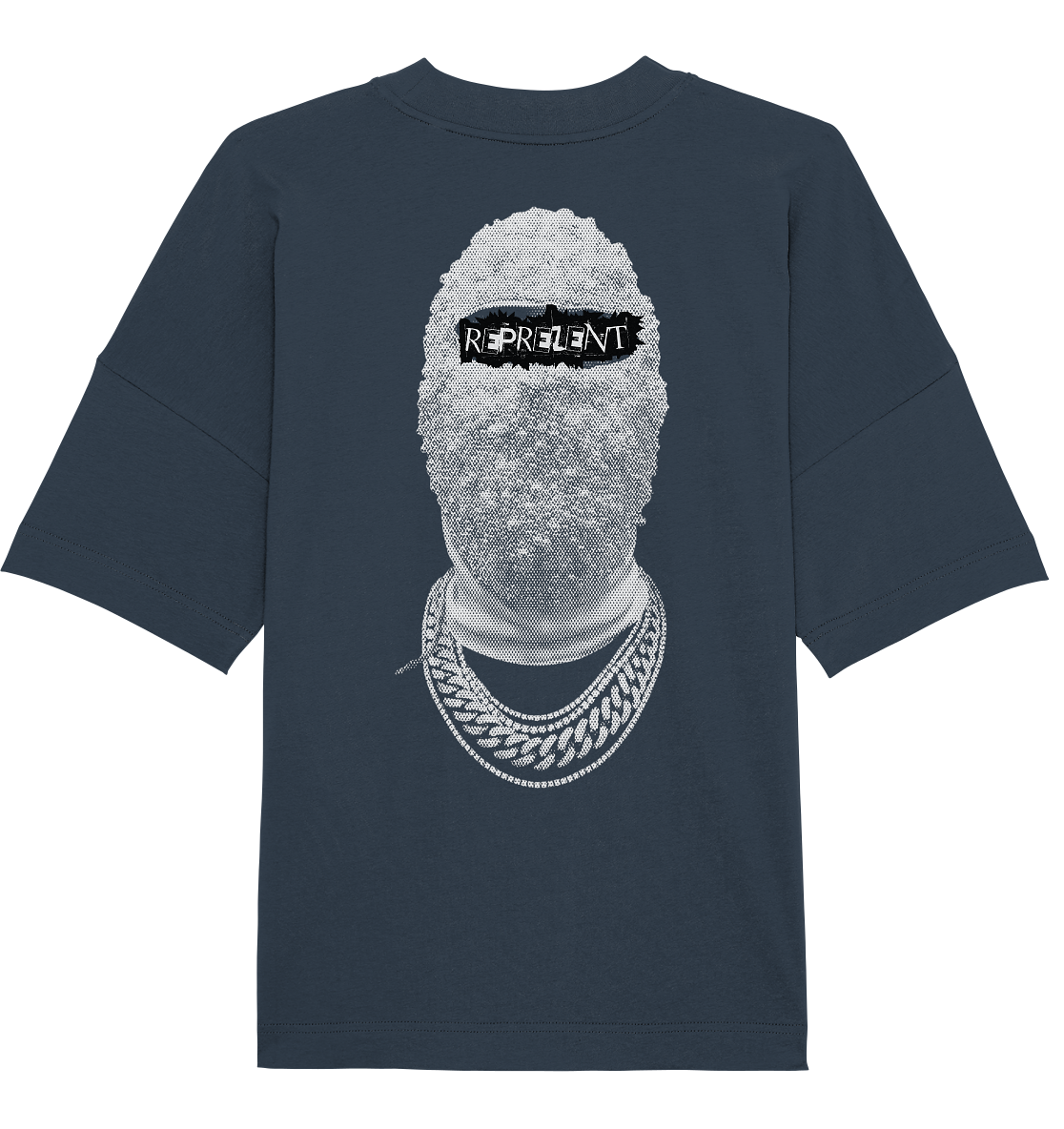 Aq Vogue DTF Represent - Organic Oversize Shirt