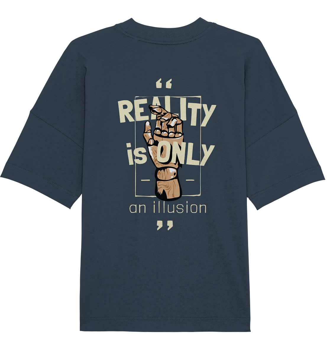 Aq Vogue DTF Realty - Organic Oversize Shirt