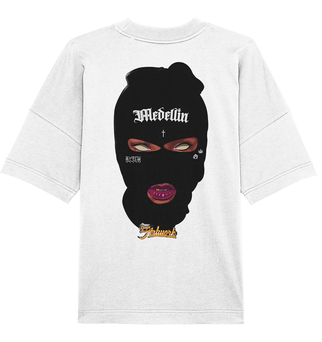 Aq Vogue DTF Rebellin - Organic Oversize Shirt