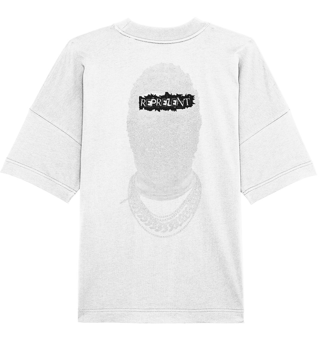 Aq Vogue DTF Represent - Organic Oversize Shirt