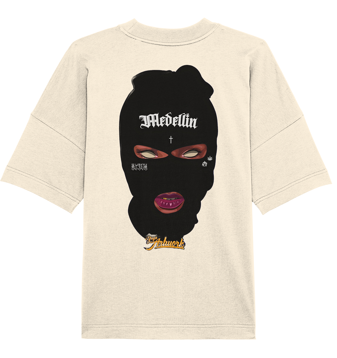 Aq Vogue DTF Rebellin - Organic Oversize Shirt