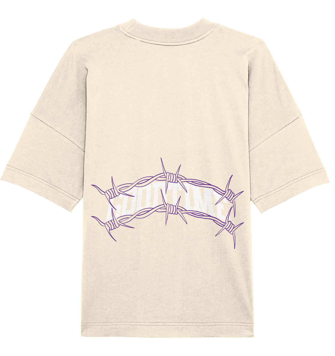 Aq Vogue DTF Goodtime - Organic Oversize Shirt