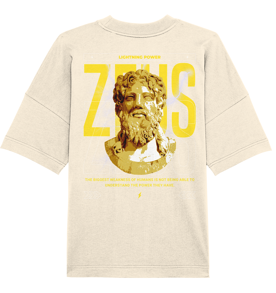 Aq Vogue DTF Zeus - Organic Oversize Shirt