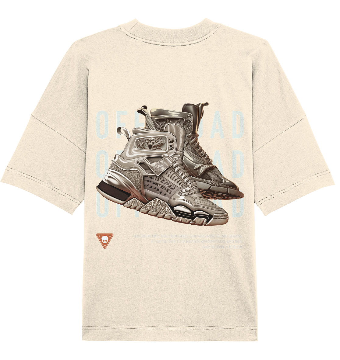 Aq Vogue DTF Sneaker - Organic Oversize Shirt