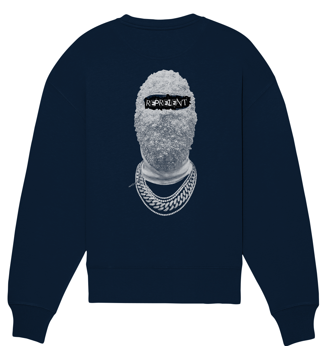 Aq Vogue DTF Represent - Organic Oversize Sweatshirt