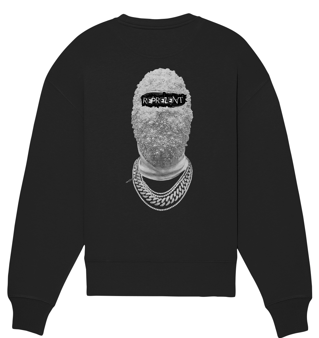 Aq Vogue DTF Represent - Organic Oversize Sweatshirt