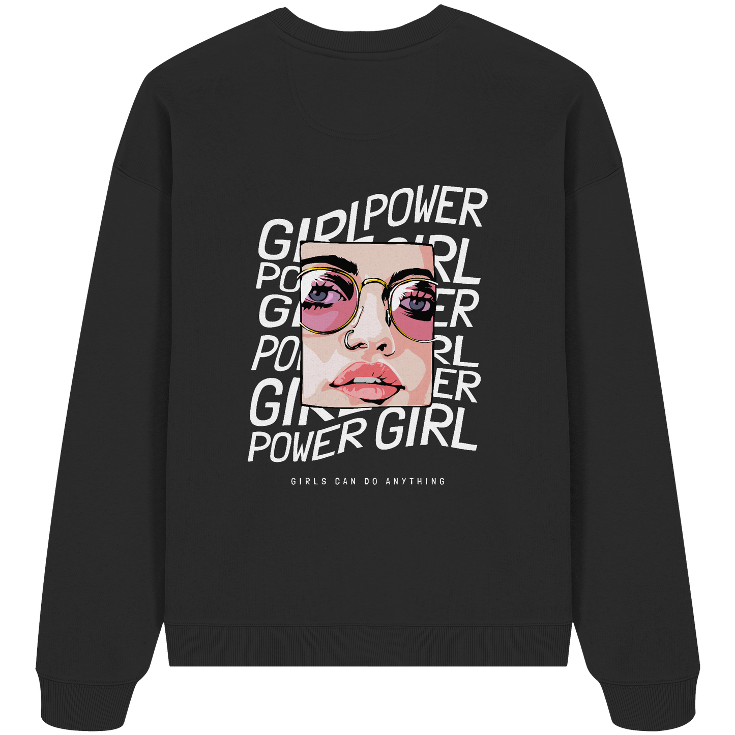 Aq Vogue DTF Zeus Kopie - Organic Oversize Sweatshirt