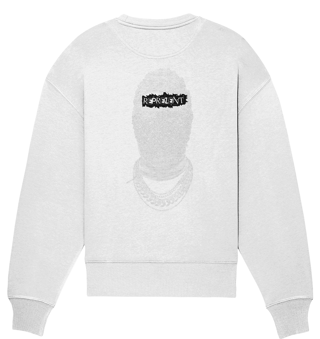 Aq Vogue DTF Represent - Organic Oversize Sweatshirt