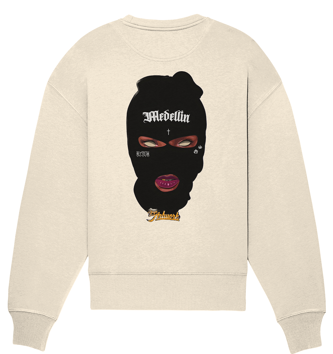 Aq Vogue DTF Rebellin - Organic Oversize Sweatshirt