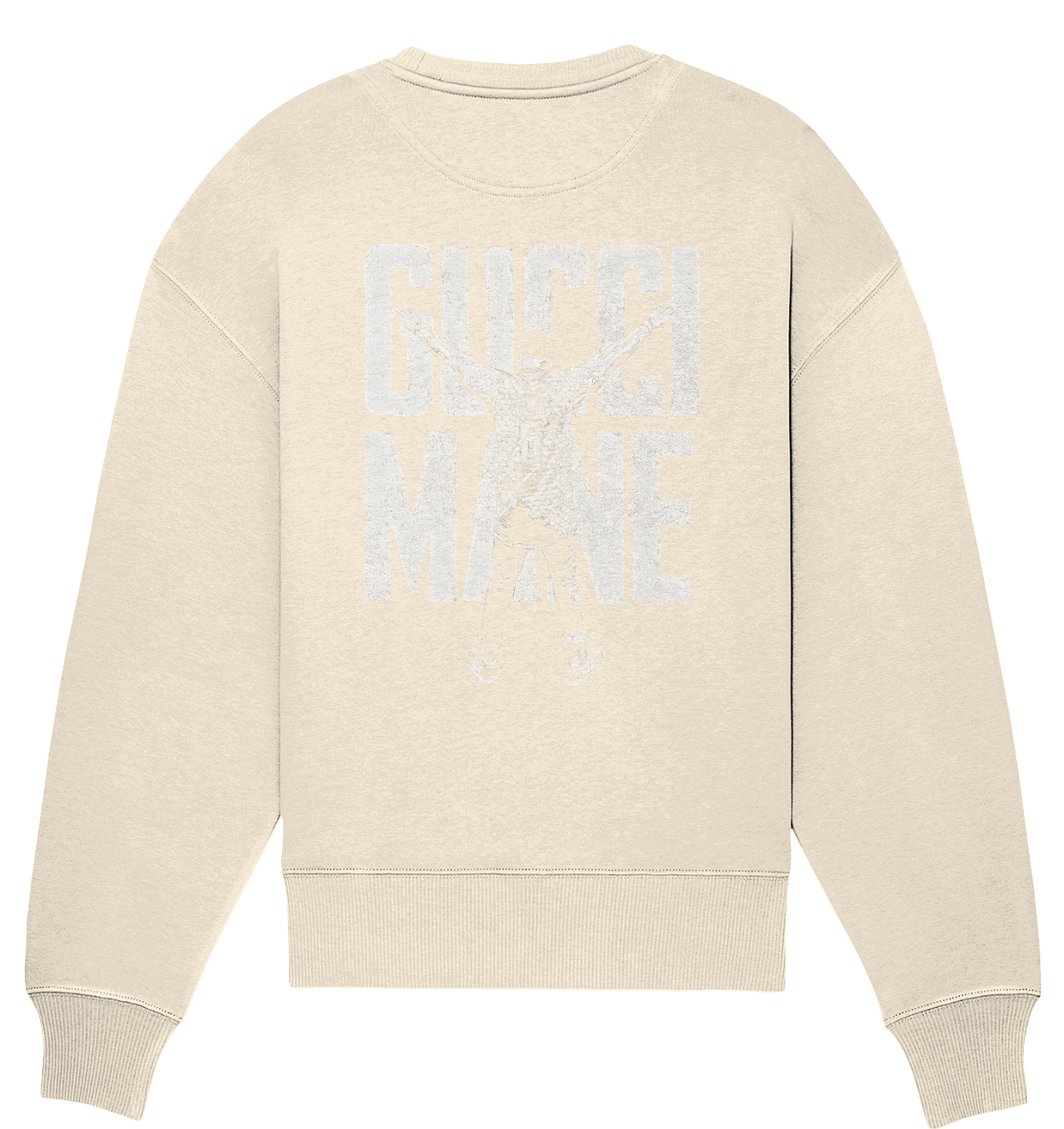 Aq Vogue DTF Guccimane - Organic Oversize Sweatshirt