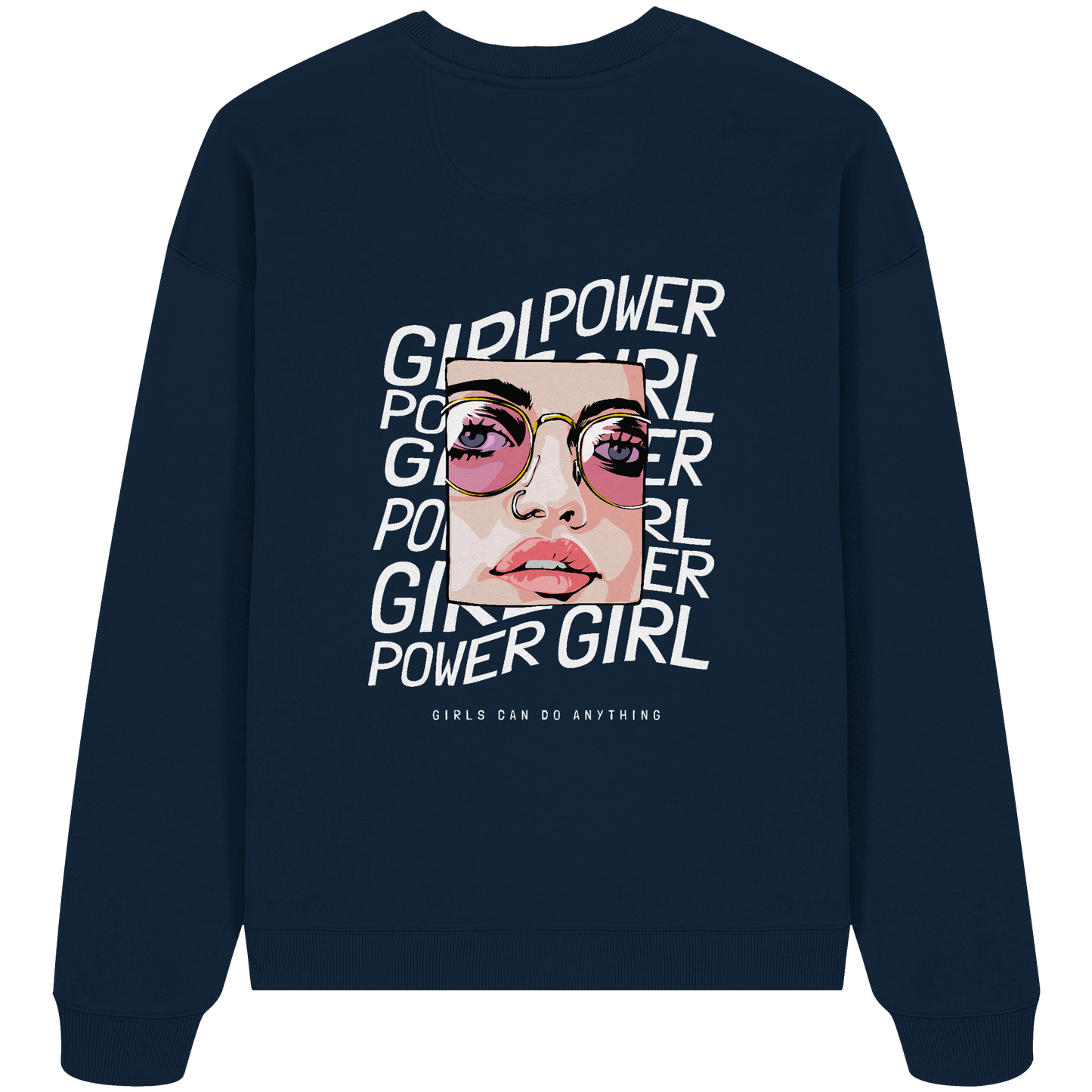 Aq Vogue DTF Zeus Kopie - Organic Oversize Sweatshirt