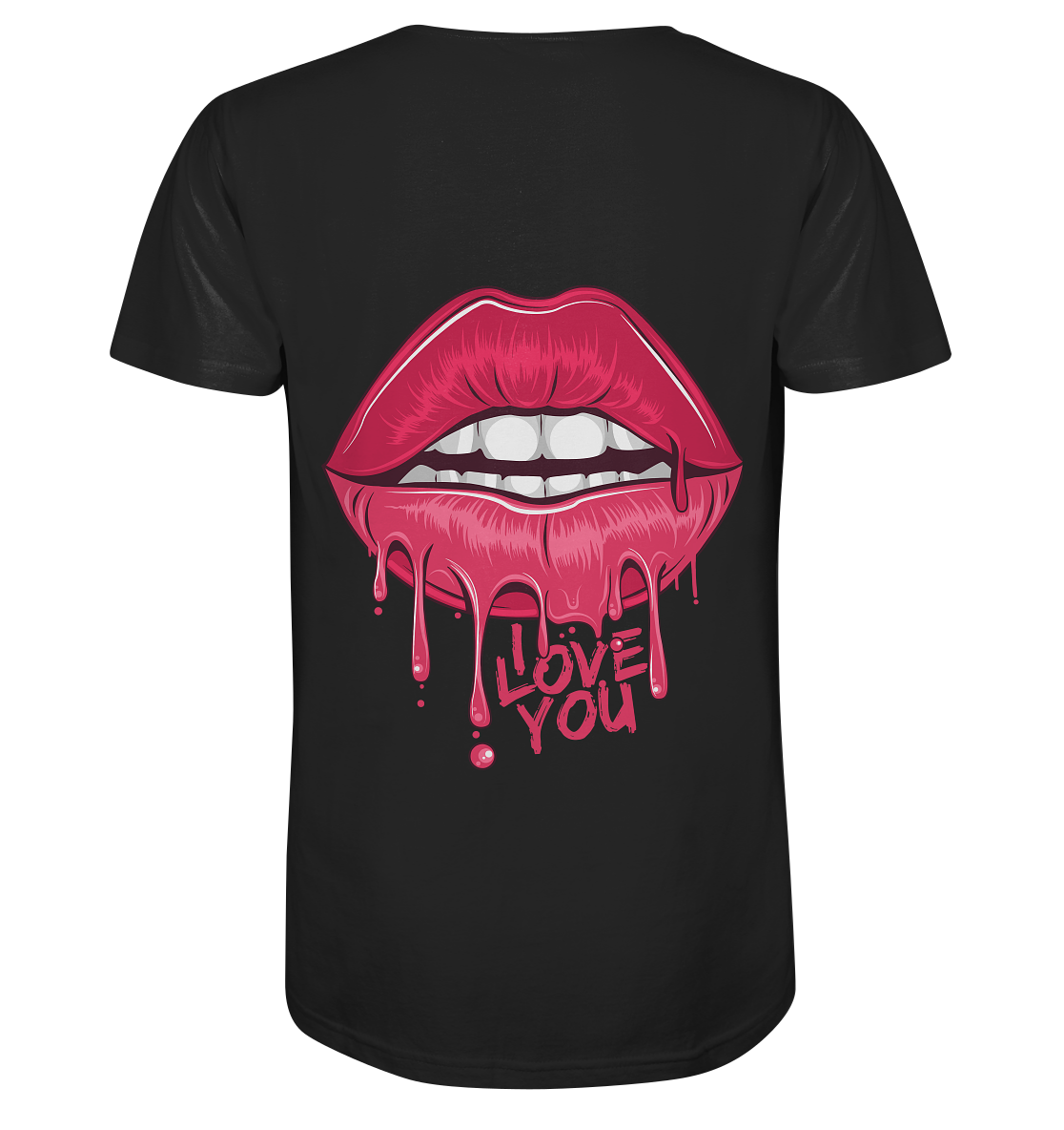 Aq Vogue DTF I Love You - Organic Shirt