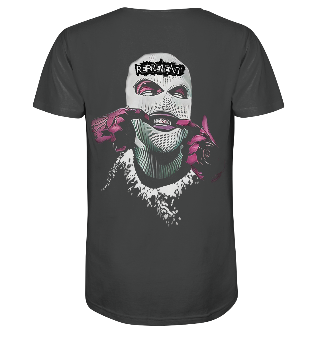 Aq Vogue DTF masked - Organic Shirt