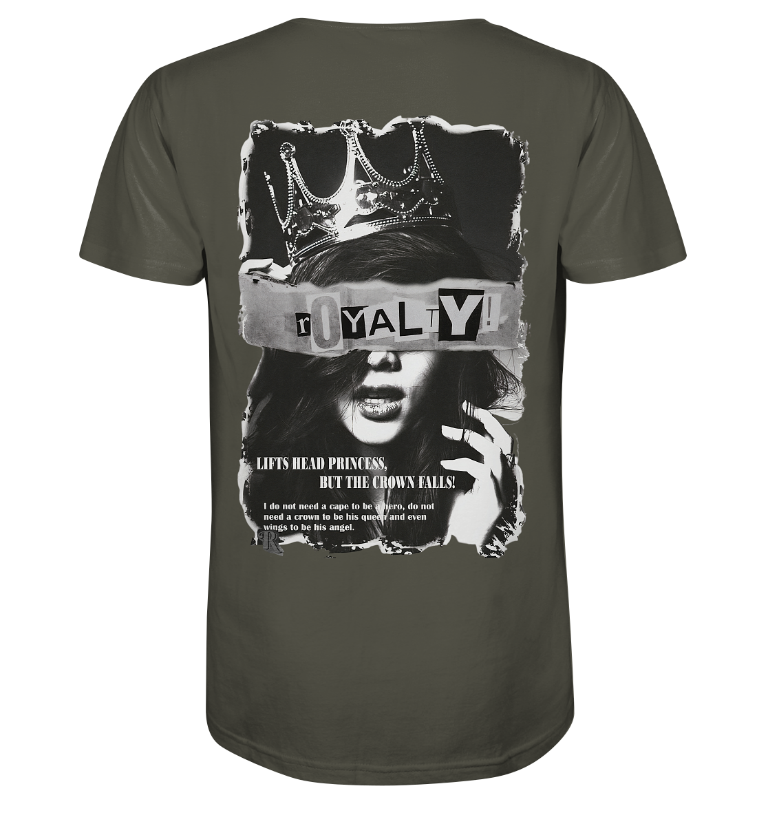 Aq Vogue DTF Royalty - Organic Shirt