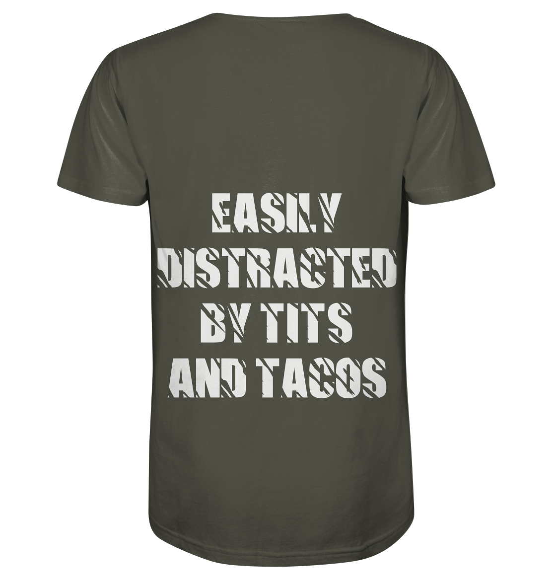 Aq Vogue DTF Distracted - Organic Shirt