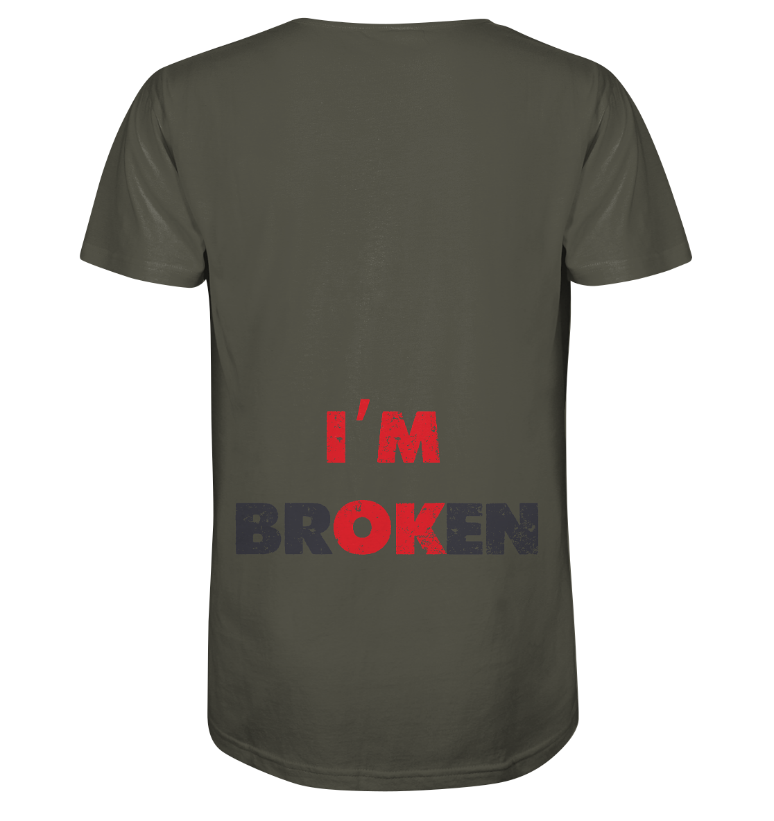 Aq Vogue DTF Im Ok - Organic Shirt