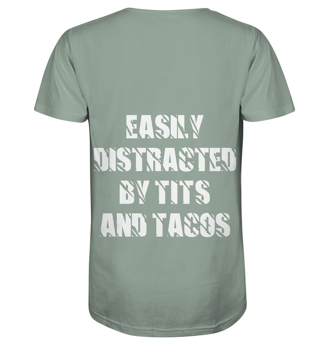 Aq Vogue DTF Distracted - Organic Shirt
