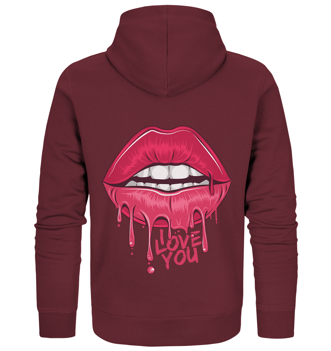 Aq Vogue DTF I Love You - Organic Zipper