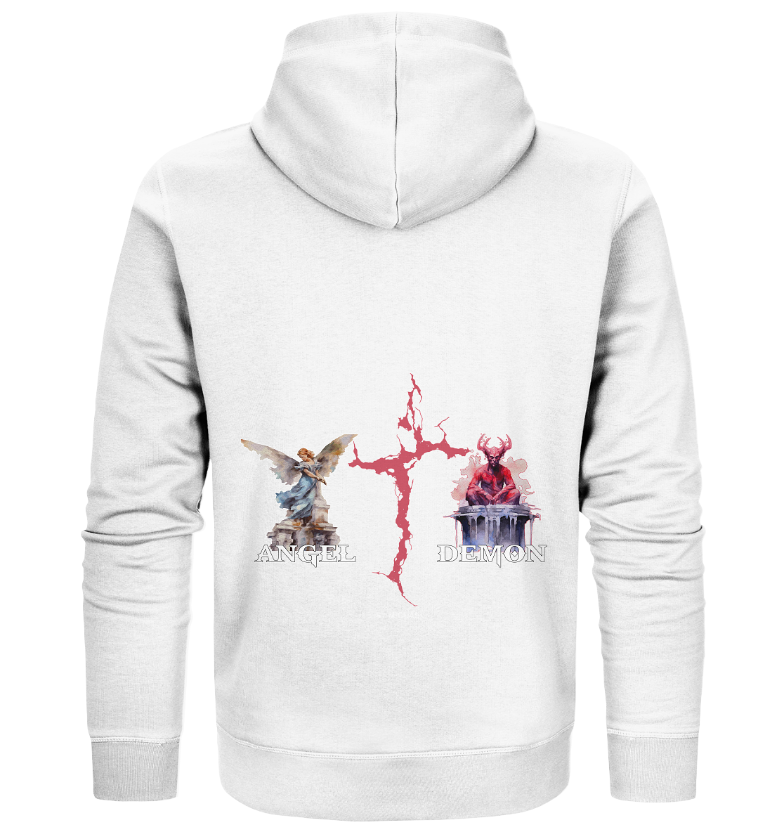 Aq Vogue DTF Angel Demon - Organic Zipper