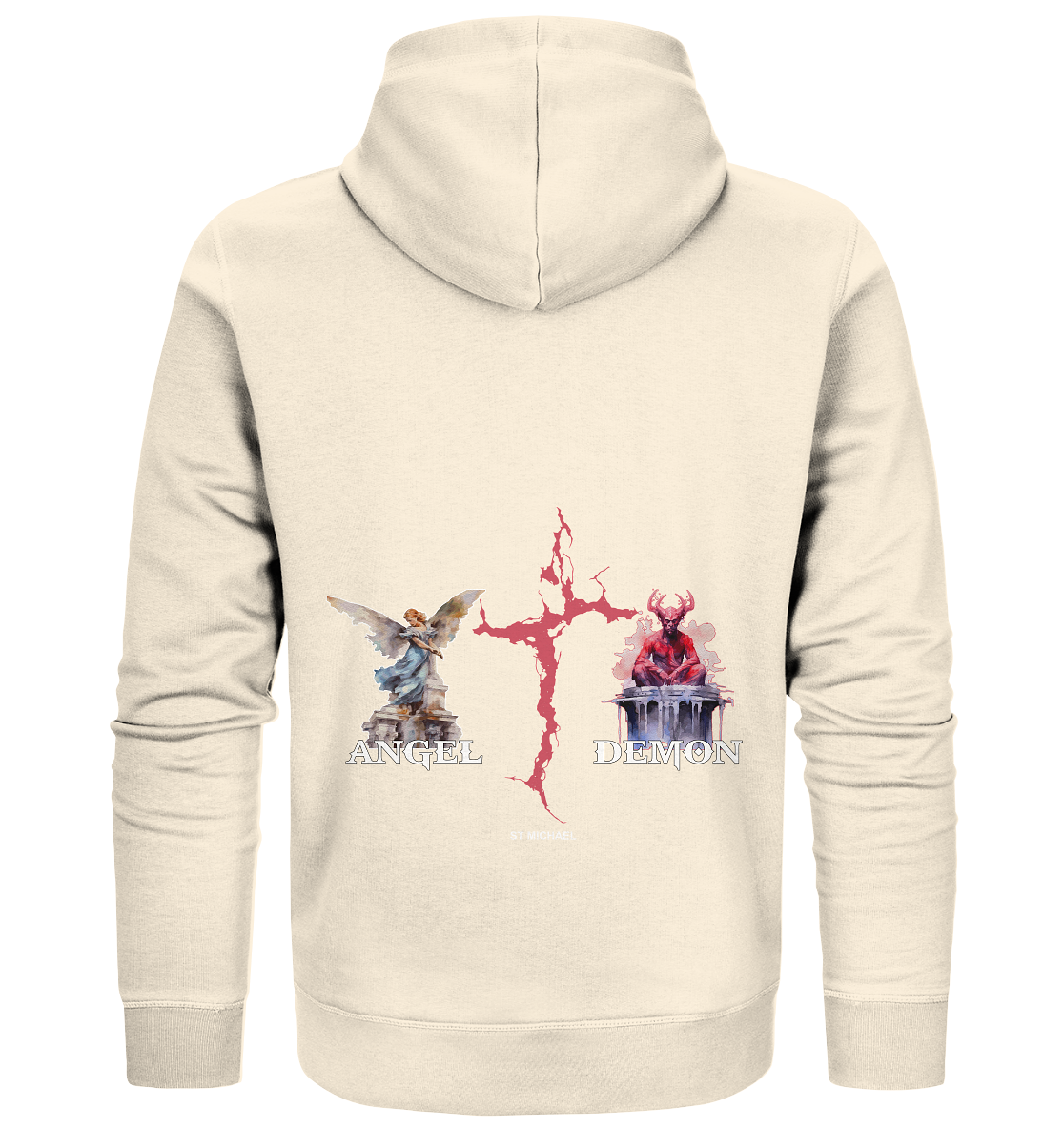 Aq Vogue DTF Angel Demon - Organic Zipper