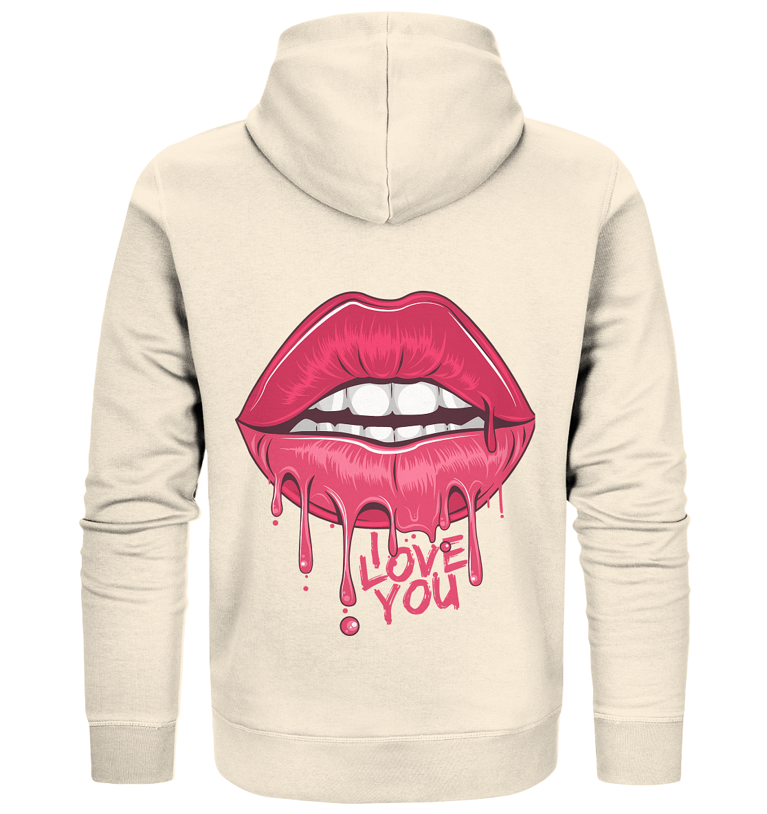 Aq Vogue DTF I Love You - Organic Zipper