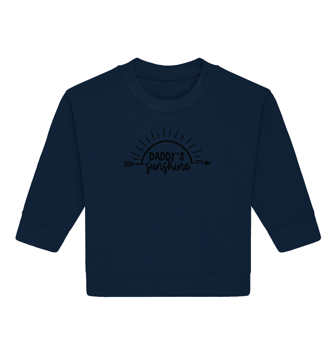 daddys sunshine - Baby Organic Sweatshirt