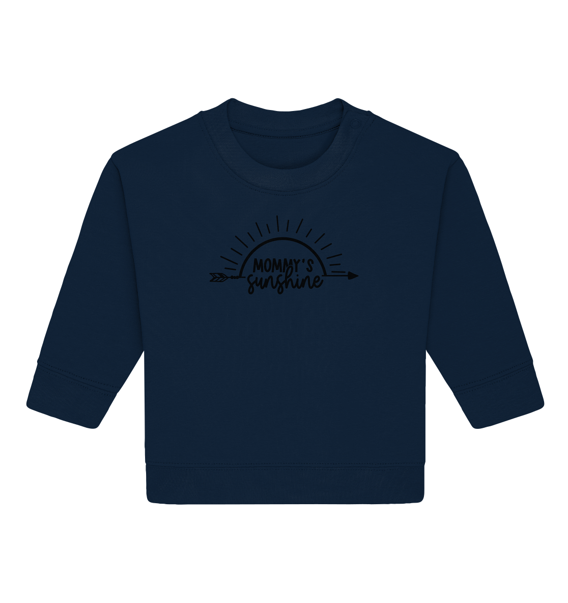 mommy sunshine - Baby Organic Sweatshirt