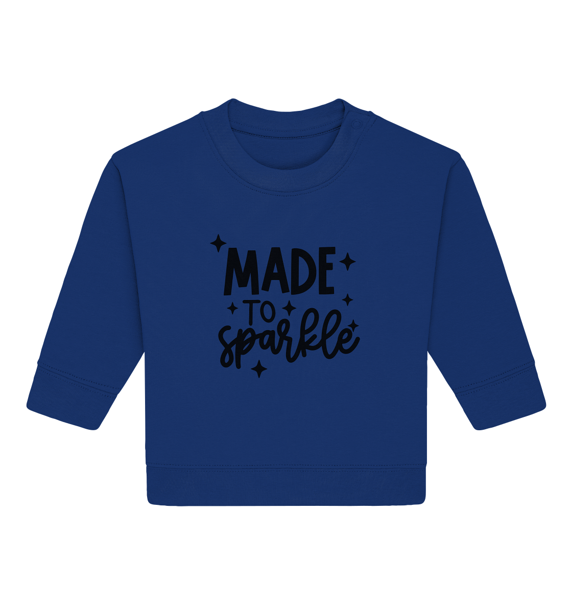 made to sparkle - Baby Organic Sweatshirt