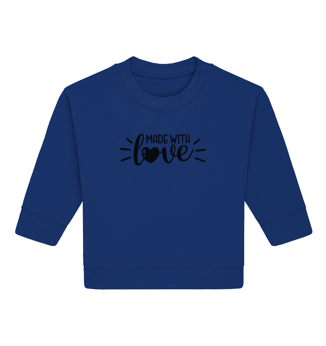 made with love - Baby Organic Sweatshirt