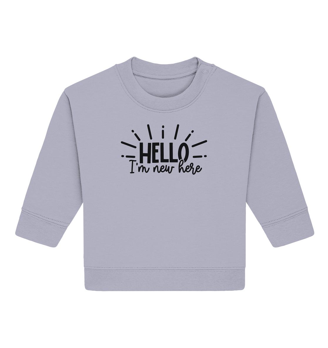 hello im new herer - Baby Organic Sweatshirt