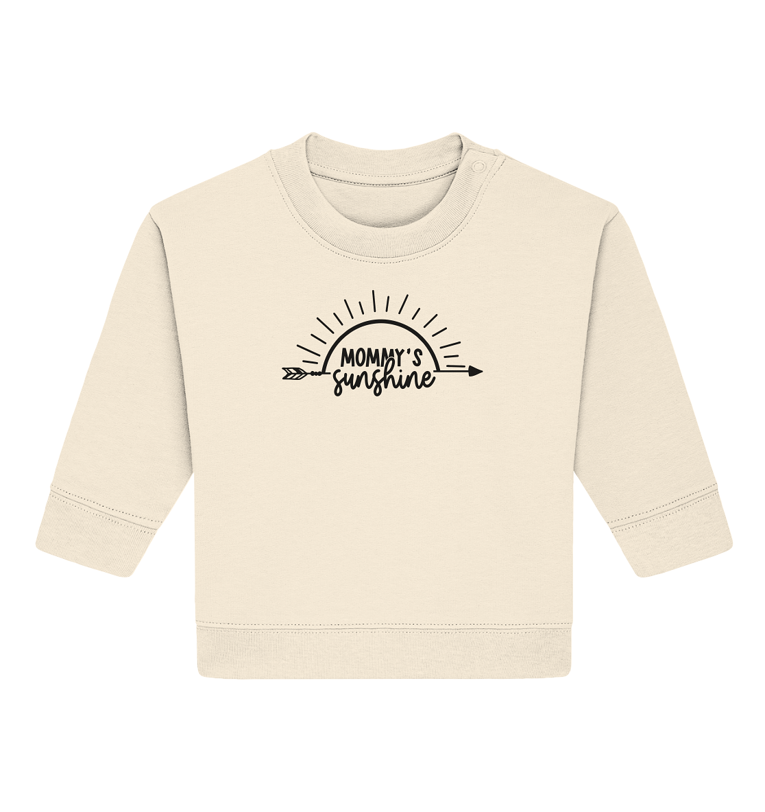 mommy sunshine - Baby Organic Sweatshirt