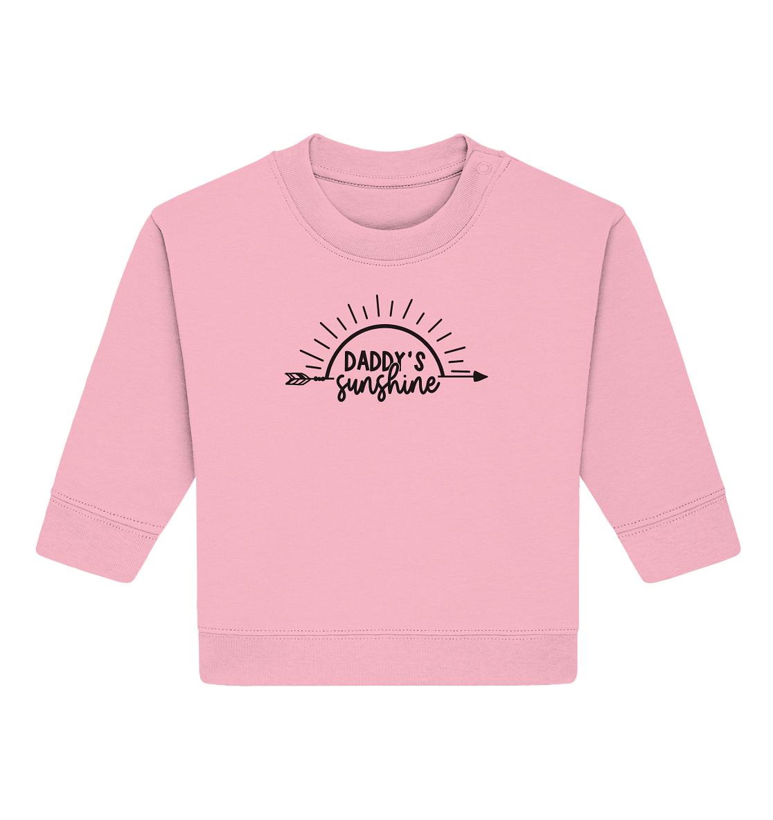 daddys sunshine - Baby Organic Sweatshirt